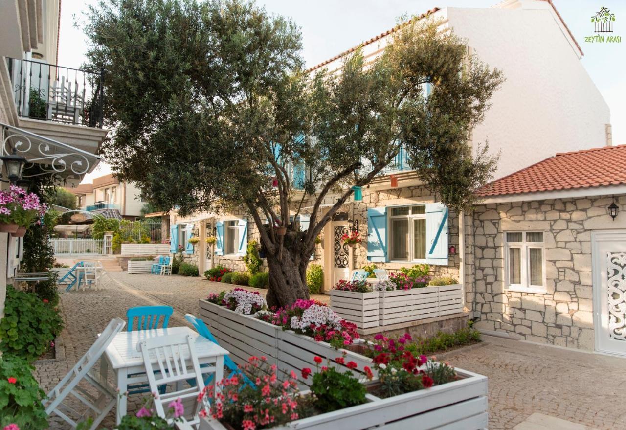 Zeytin Arasi Apart Otel Ayvalı エクステリア 写真