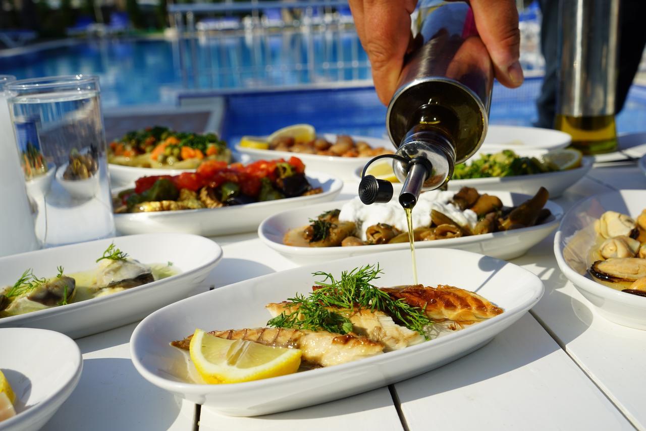 Zeytin Arasi Apart Otel Ayvalı エクステリア 写真